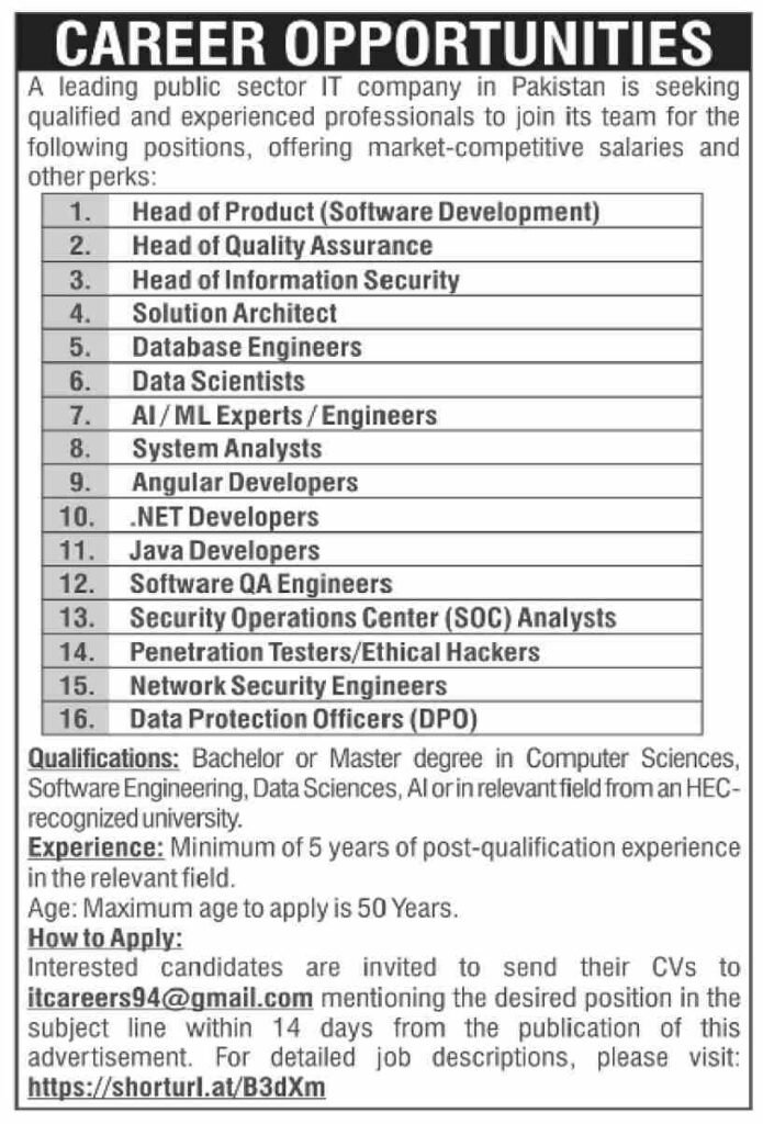 IT JOBS