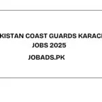 Pakistan Coast Guards Karachi Jobs 2025